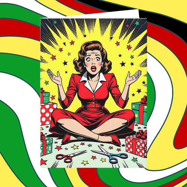 Tarjeta Humor sarcástico divertido de Navidad (Subido por el creador)