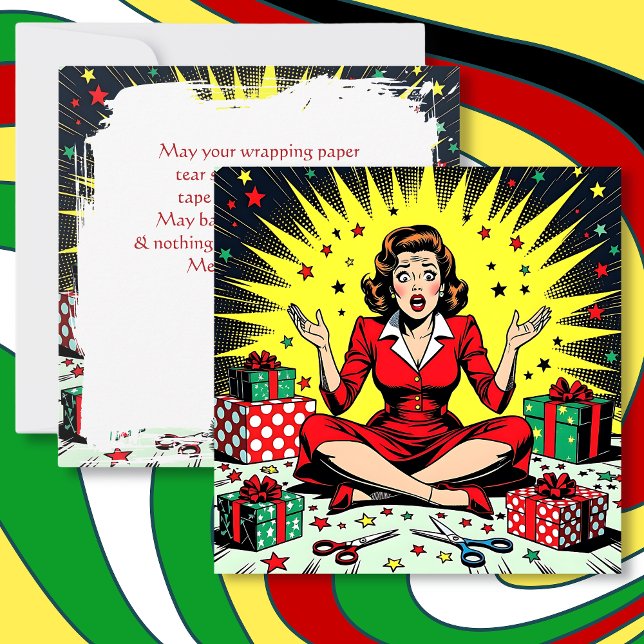 Tarjeta Humor sarcástico divertido de Navidad (Subido por el creador)