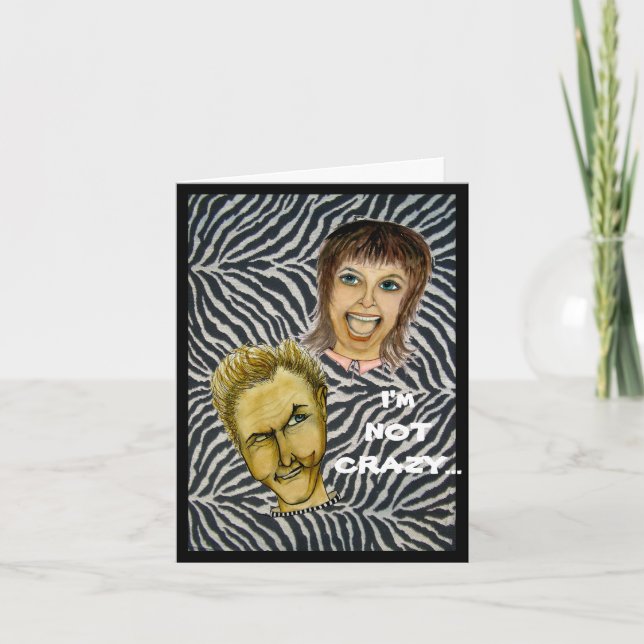 Tarjeta Humoralmente mentalmente hilarante (Anverso)