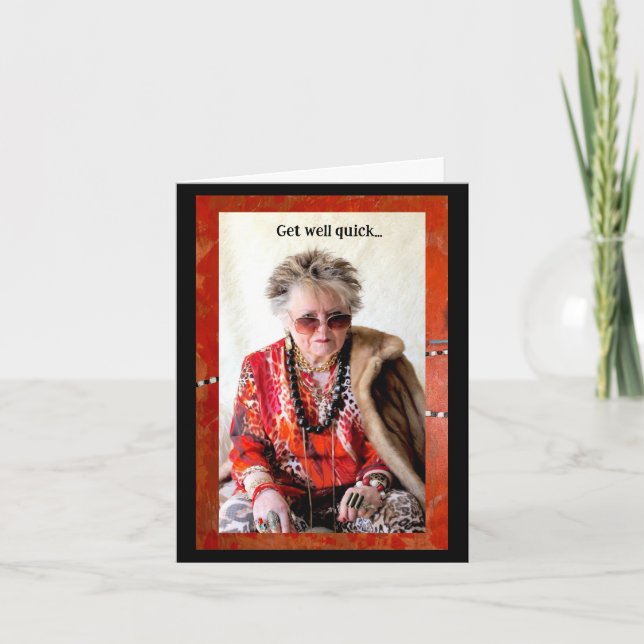 Tarjeta Humorística, Rápido (Anverso)