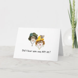 Tarjeta Humorístico cumpleaños 88 para las mujeres