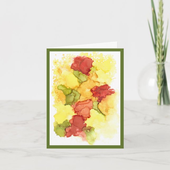 Tarjeta Humorístico hecho de jardinería (Anverso)