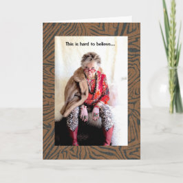 Tarjeta Humorístico y aterrador que me consideren adulto