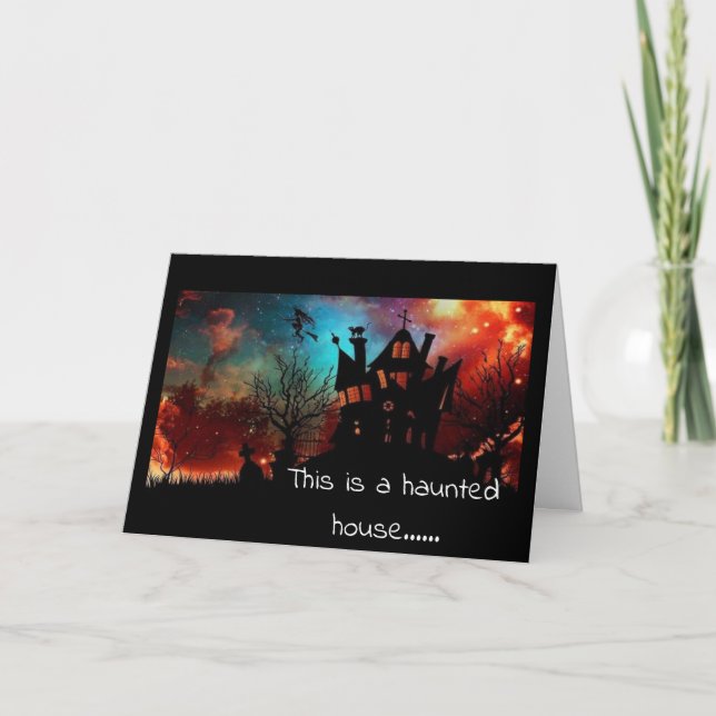 TARJETA HUMOROUS HALLOWEEN (Anverso)