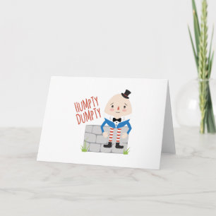 Tarjeta Humpty Dumpty