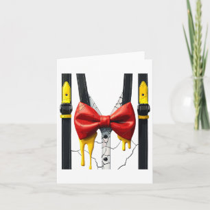 Tarjeta Humpty Dumpty Halloween disstume huevo machacado