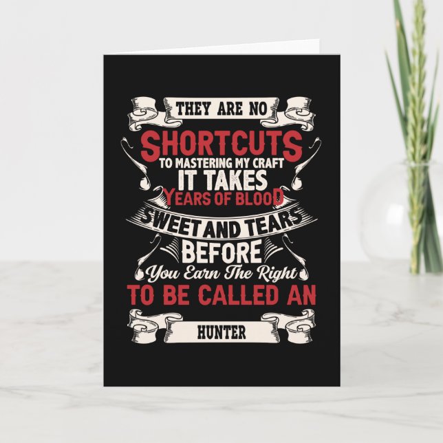 Tarjeta Hunter (Anverso)