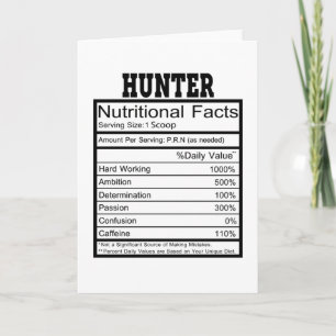 Tarjeta Hunter