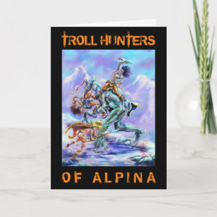 TARJETA HUNTEROS DE TROLONES