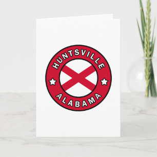 Tarjeta Huntsville Alabama