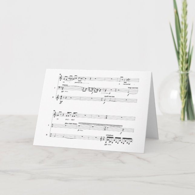 Tarjeta Huwuld Nyui Blank Notecard (Anverso)