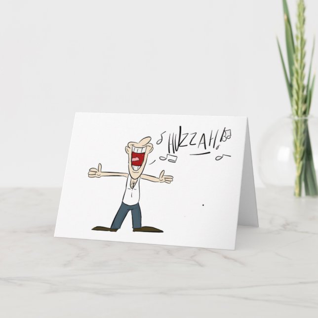 Tarjeta ¡Huzzah! (Anverso)