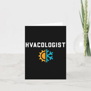 Tarjeta Hvac Tech Gifts Camisetas Co. - Funny Hvac Tech En