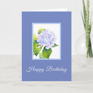 Tarjeta Hydrangea