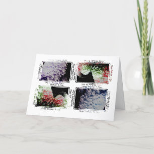 Tarjeta Hydrangea Feliz cumpleaños para ti