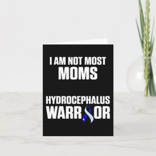 Tarjeta Hydrocephalus Survivor Moms Awareness Warrier