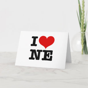 Tarjeta ¡I corazón Minneapolis de nordeste!