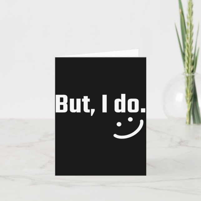 Tarjeta I Don't Do Matching Shirts But I Do Couple Valenti (Anverso)