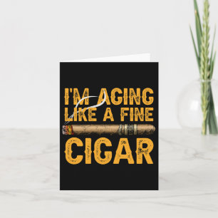 Tarjeta I#; estoy envejeciendo como un buen padre de cigar