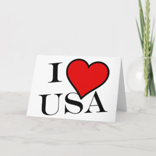 Tarjeta I Heart USA bk gcnt