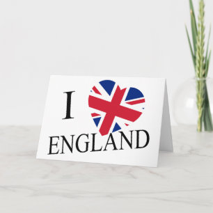 Tarjeta I Heartflag England bk gcnt