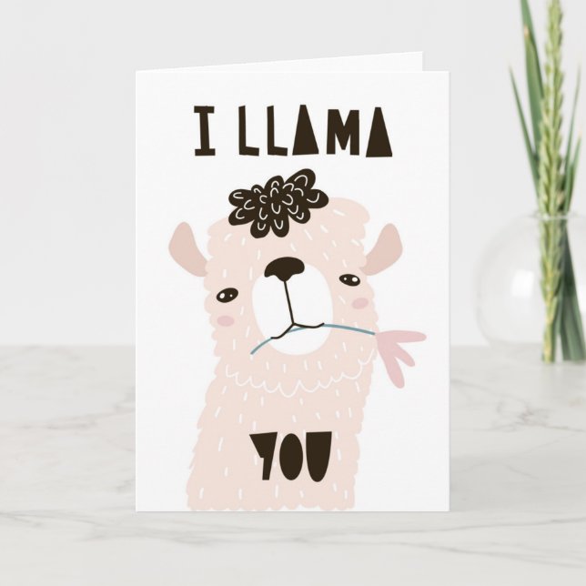 Tarjeta I llama usted (Anverso)