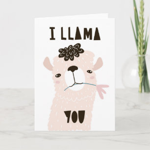 Tarjeta I llama usted