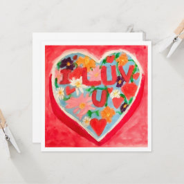 Tarjeta I Luv U