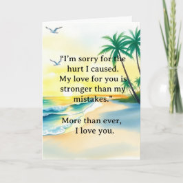 Tarjeta I’m Sorry Relationship Card