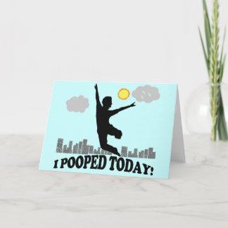 Tarjeta I Pooped hoy