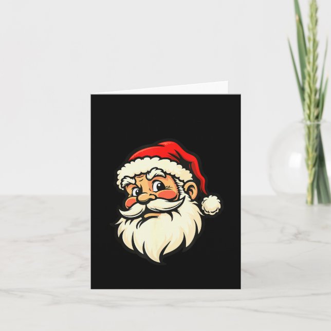 Tarjeta I Saw That - Santa  (Anverso)