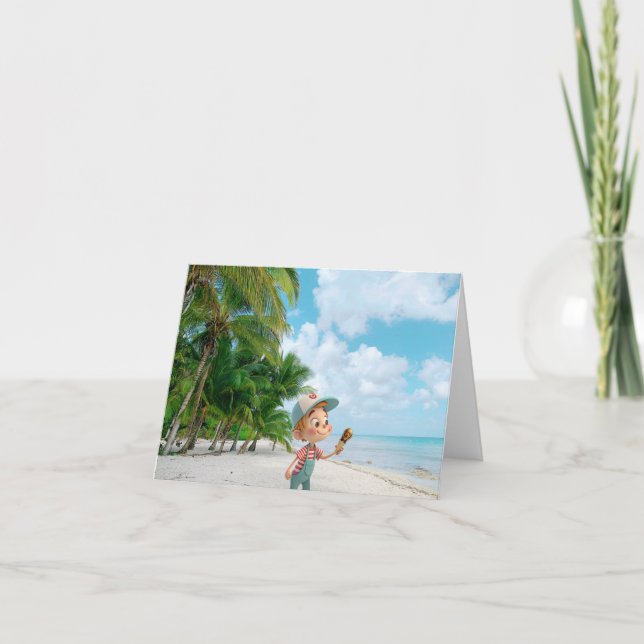 Tarjeta I Scream Cone (Anverso)