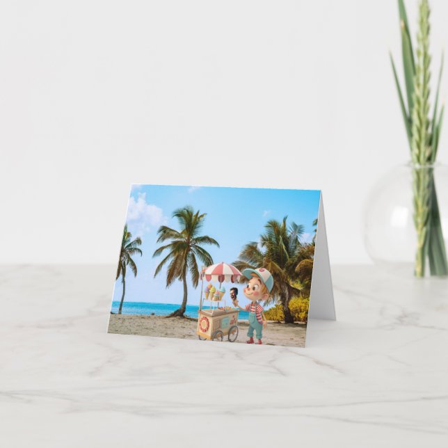 Tarjeta I Scream Cone (Anverso)