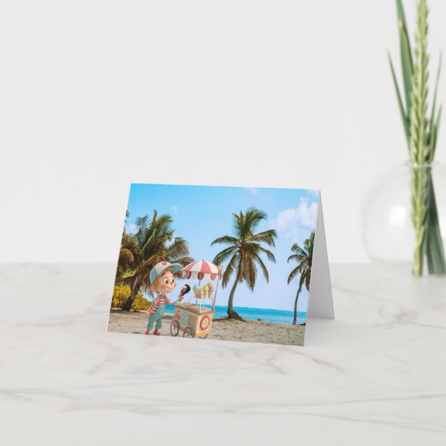 Tarjeta I Scream Cone (Anverso)