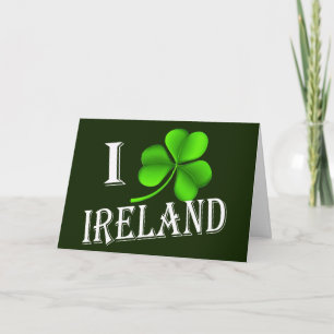 Tarjeta I Shamrock Ireland wccnt