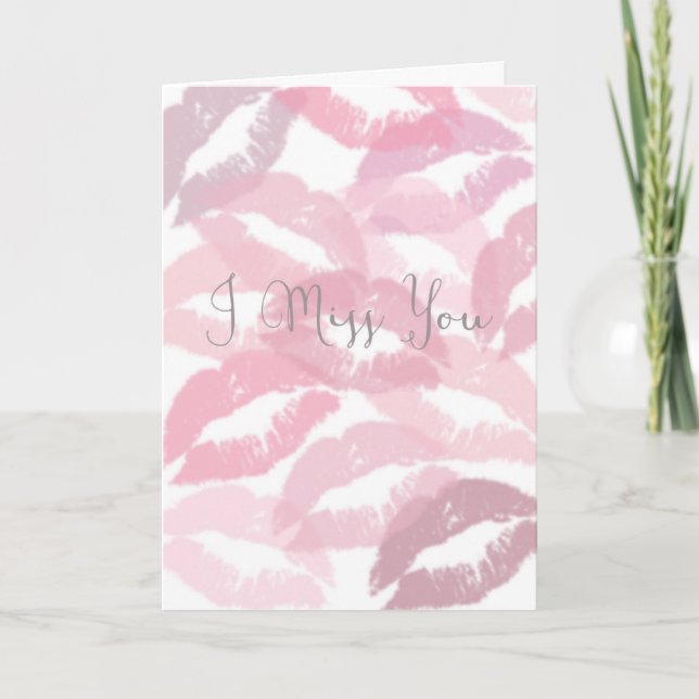 Tarjeta I Srta. You Kisses (Anverso)