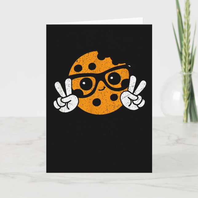 Tarjeta I Teach Smart Cookies Christmas Teacher Teaching X (Anverso)