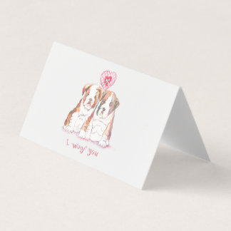 Tarjeta I Woof You Card