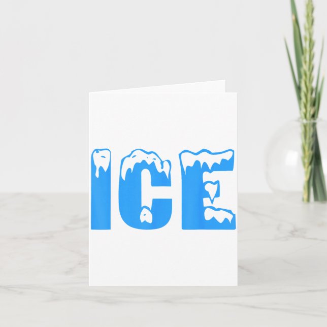 Tarjeta Ice Ice And Baby Family Funny Halloween Costume Co (Anverso)