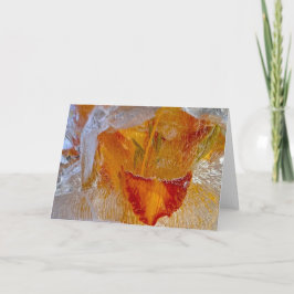 Tarjeta Iced Lilies,