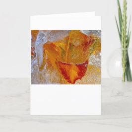 Tarjeta Iced Lilies,