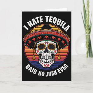 Tarjeta Ich He Tequila Mexicano Cinco De Mayo