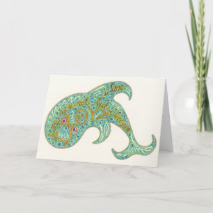 Tarjeta ICHTHYS Notecard