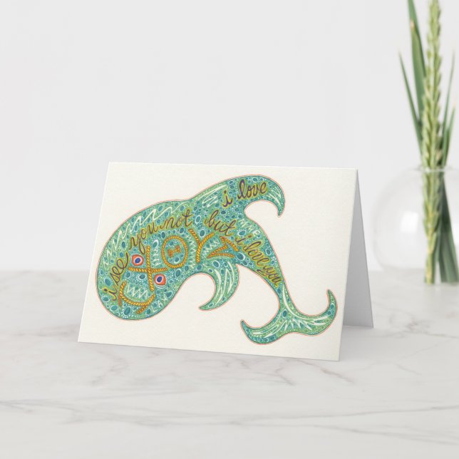 Tarjeta ICHTHYS Notecard (Anverso)