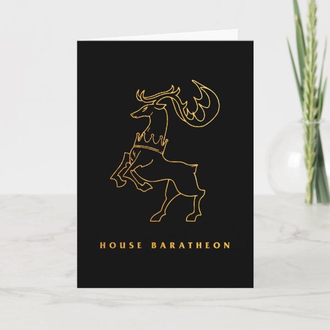 Tarjeta Icono de Baratheon House (Anverso)
