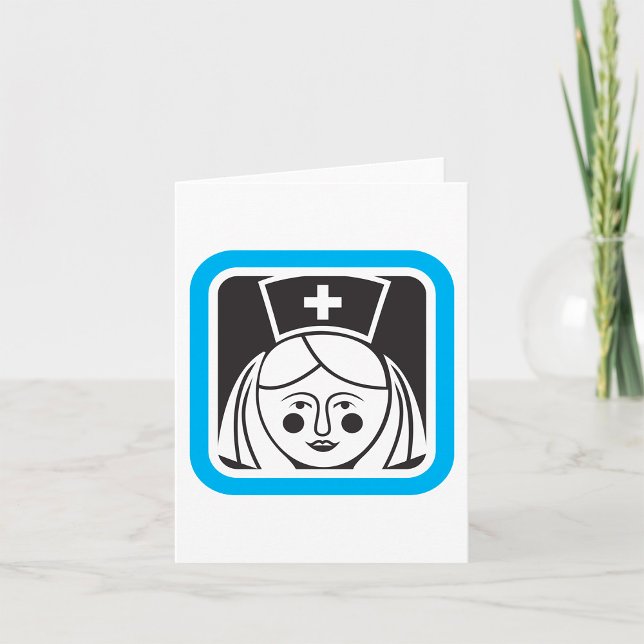 Tarjeta Icono de enfermera (Subido por el creador)