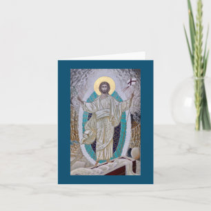 Tarjeta Icono de la Resurrección de Cristo