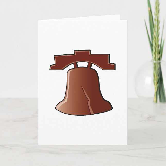 Tarjeta Ícono patriótico Filadelfia de la Campana de la Li (Subido por el creador)