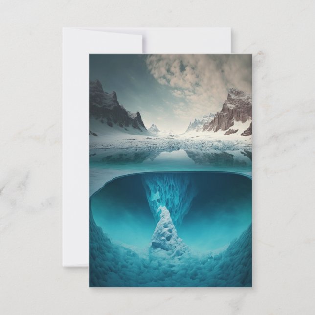 Tarjeta Icy Mountain View (Anverso)