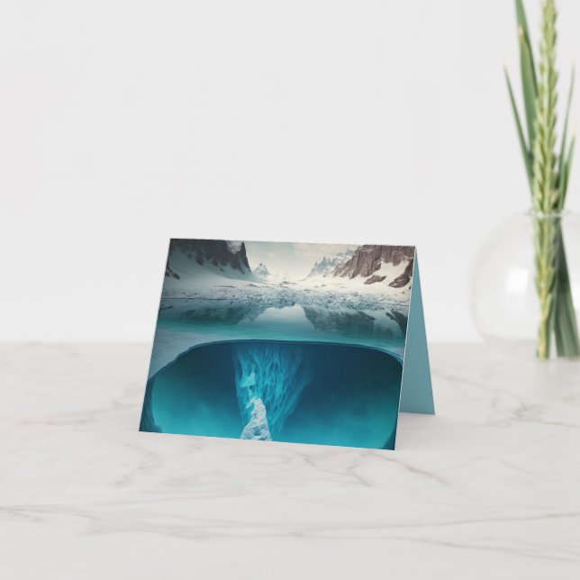 Tarjeta Icy Mountain View (Anverso)